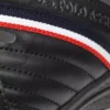 ترلیک مردانه مشکی دلما با زیره آناتومیک از چرم طبیعی برند U.S. Polo Assn. - 865541587