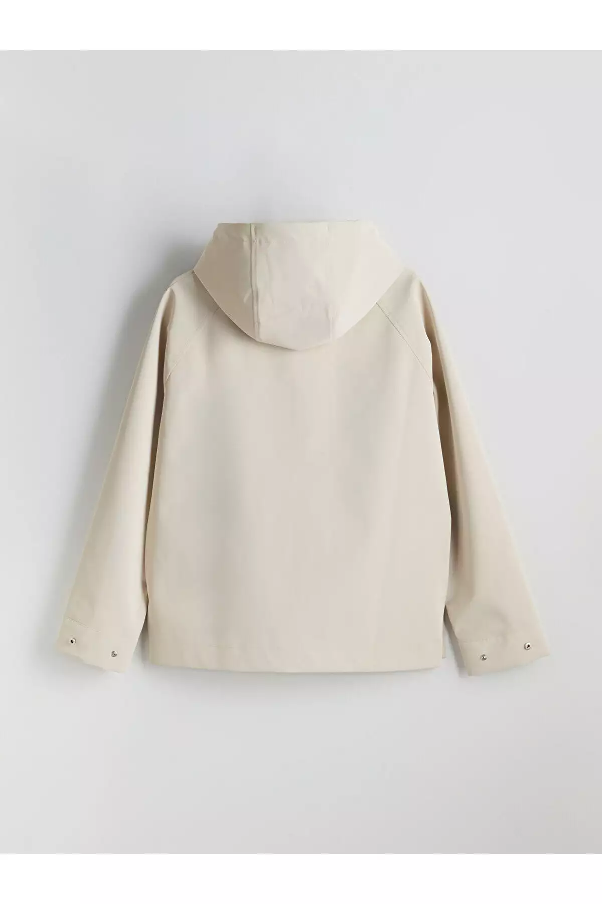 بارانی زنانه کلاهدار با ظاهر چرم Oversize برند LC Waikiki - 987519215