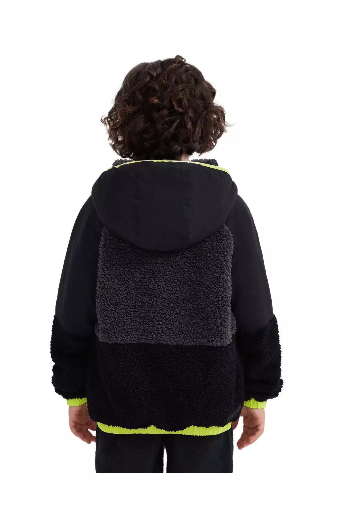 مونت بچگانه فلیس کامل شیروانی سیاه خارجی Sk232203 برند Skechers - 767773812