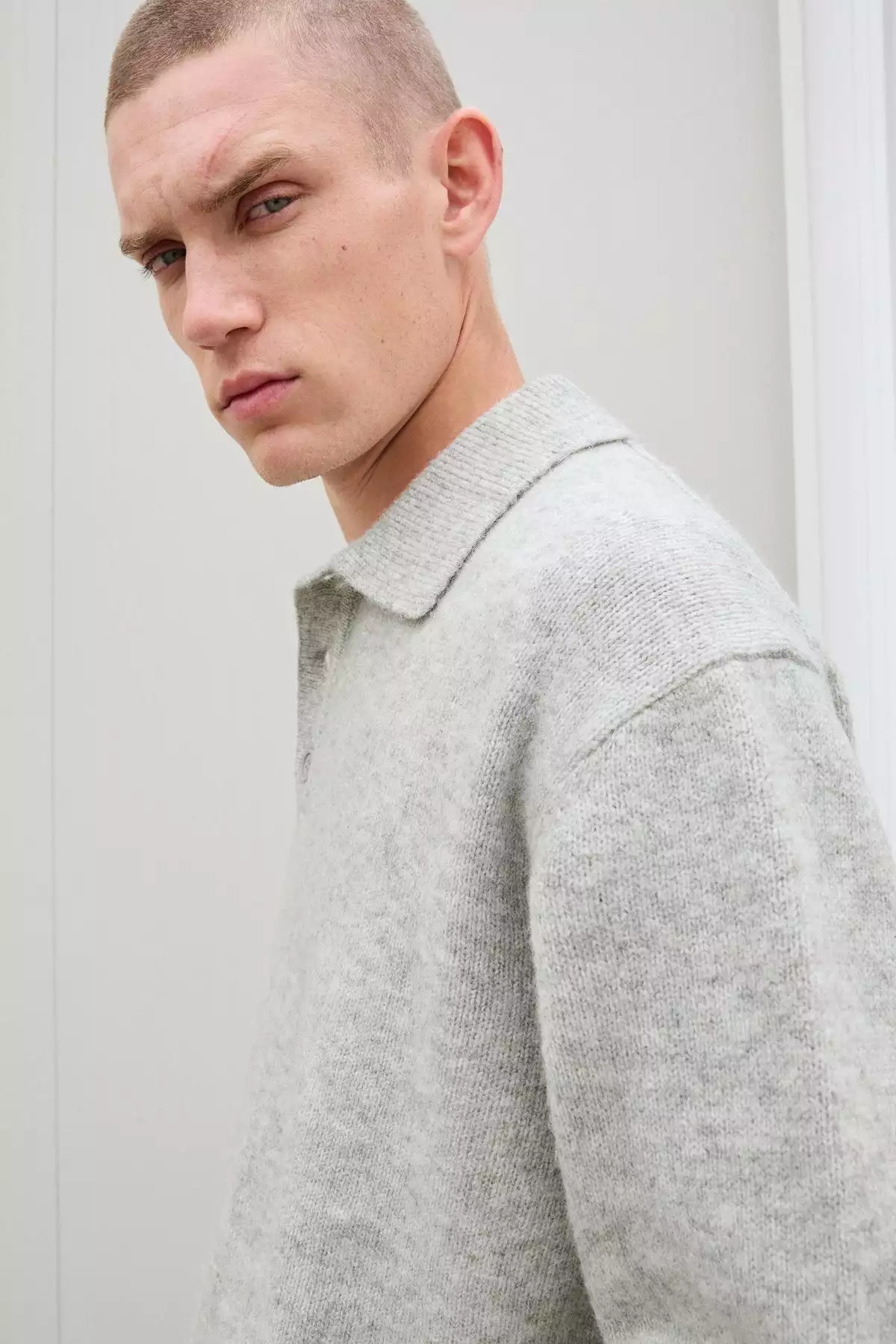 پولوشرت یقه دار برند Bershka - 977626535