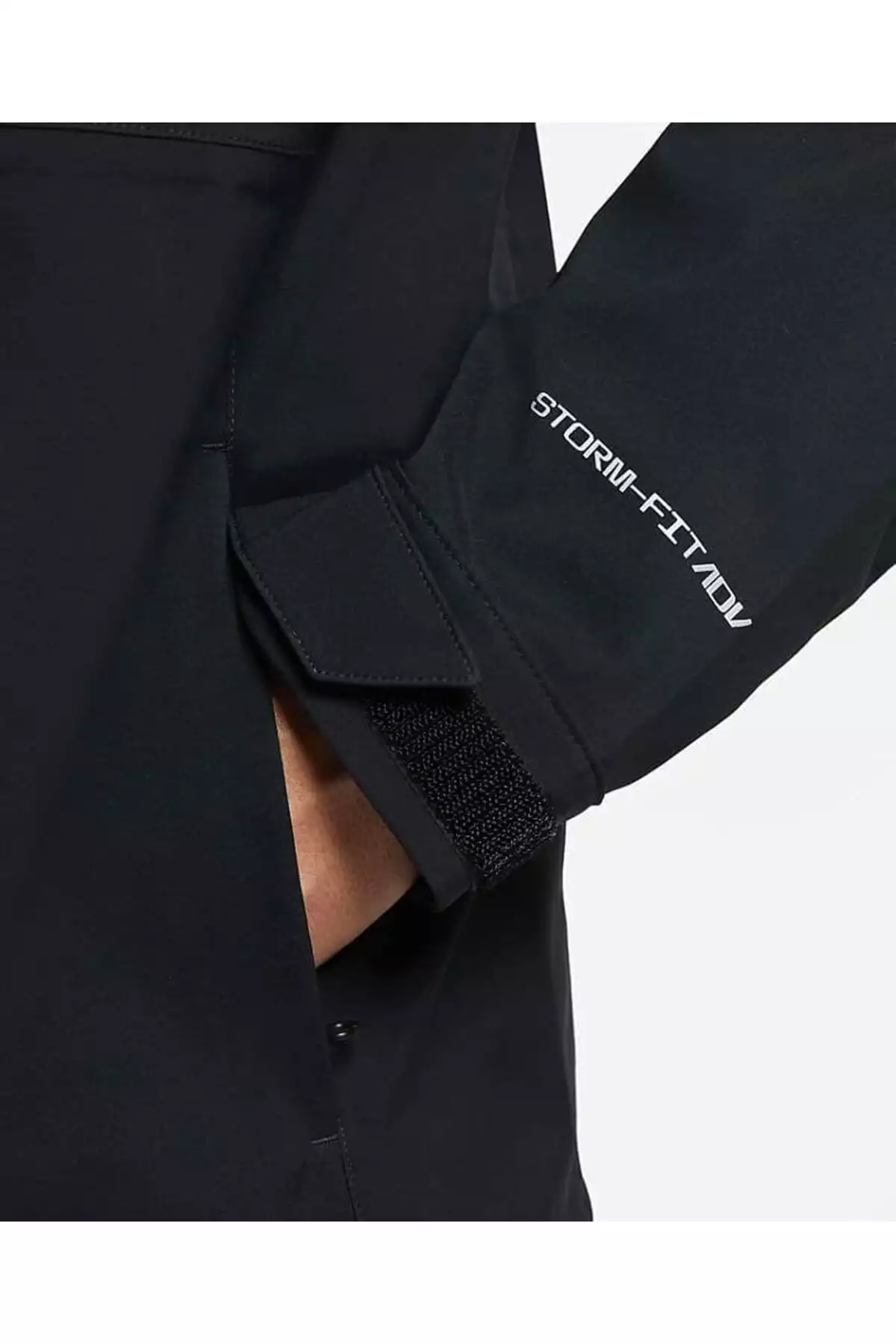 یقه کامل زنانه استورم فیت ران دیویژن - جلیقه - بارانی - بادگیر برند Nike - 816697169