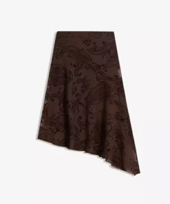دامن میدی چاپی برند Bershka - 994027488