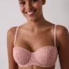 سوتین بدون بند با باله و Lace Bloom در رنگ گل خشک روشن برند Penti - 962158987