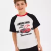 تی شرت گرافیکی بزرگ برای پسران - تی شرت سفید روشن مدل Sk2510038-102 برند Skechers - 922019505
