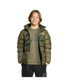 کاپشن سبز بچه‌گانه مدل JL7398 برند adidas - 1038075936