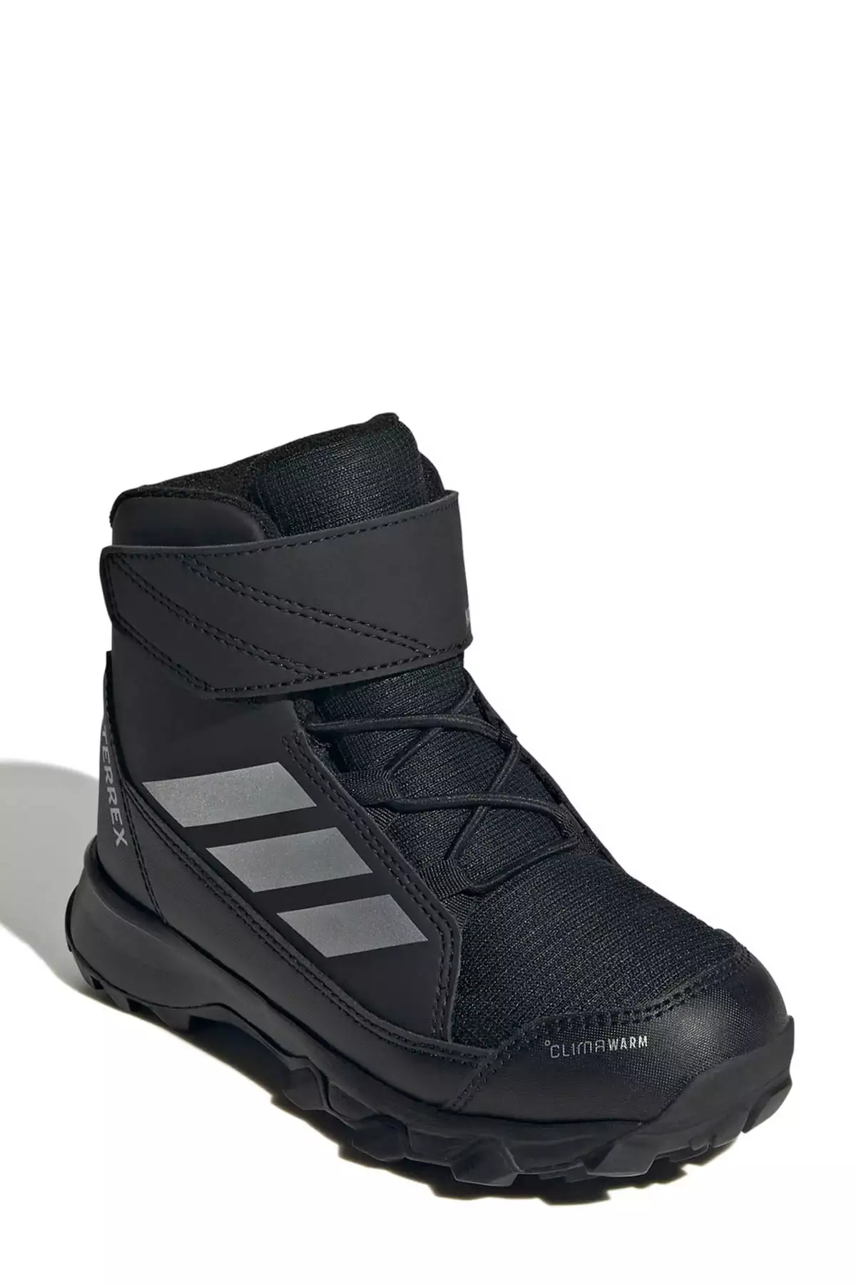 چکمههای آتلیترکس برف CW K مشکی مخصوص پسران کودک برند adidas - 1028278907