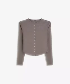 کت پشمی دکمهدار برند Bershka - 984750896