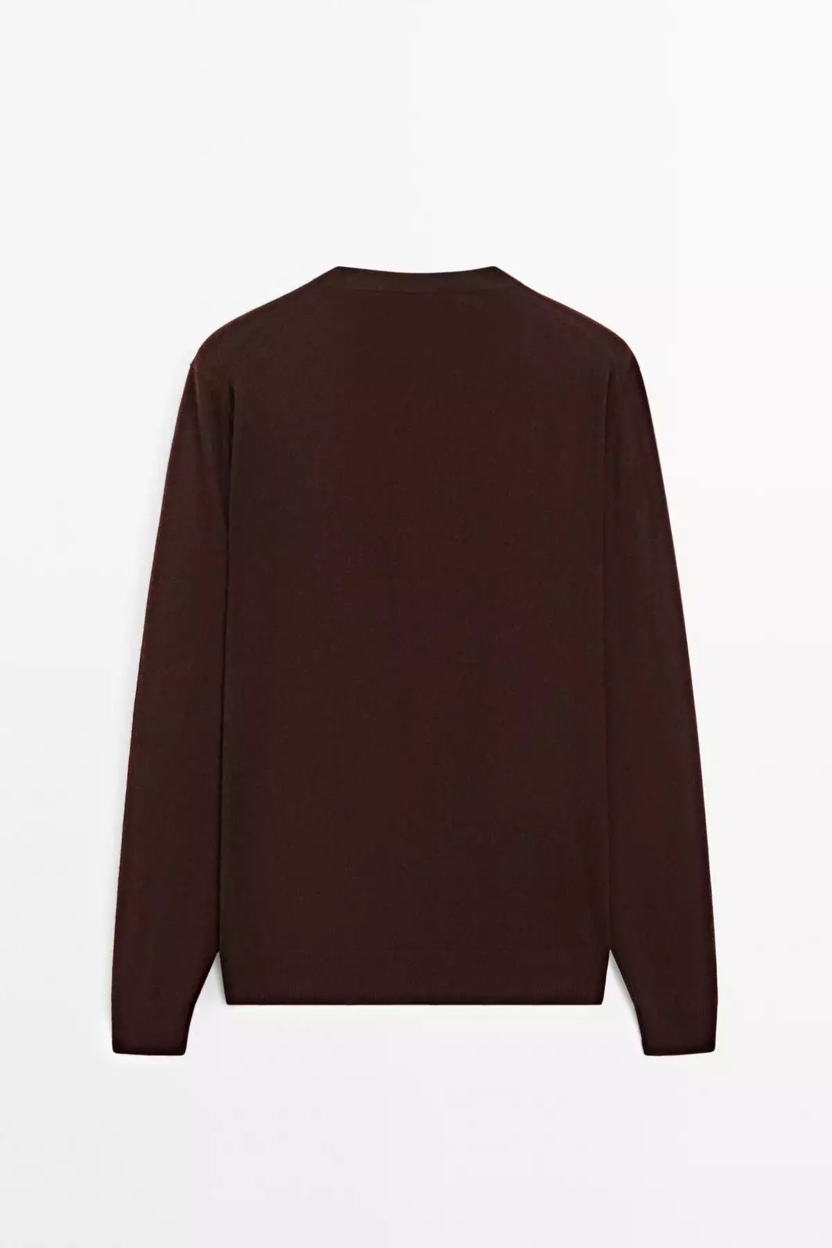 کاپشن گردن بیسیک با ترکیب پشم یونو برند Massimo Dutti - 966067947