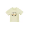 تیشرت پسرانه زرد پاستلی 77030362 برند MANGO - 863646136