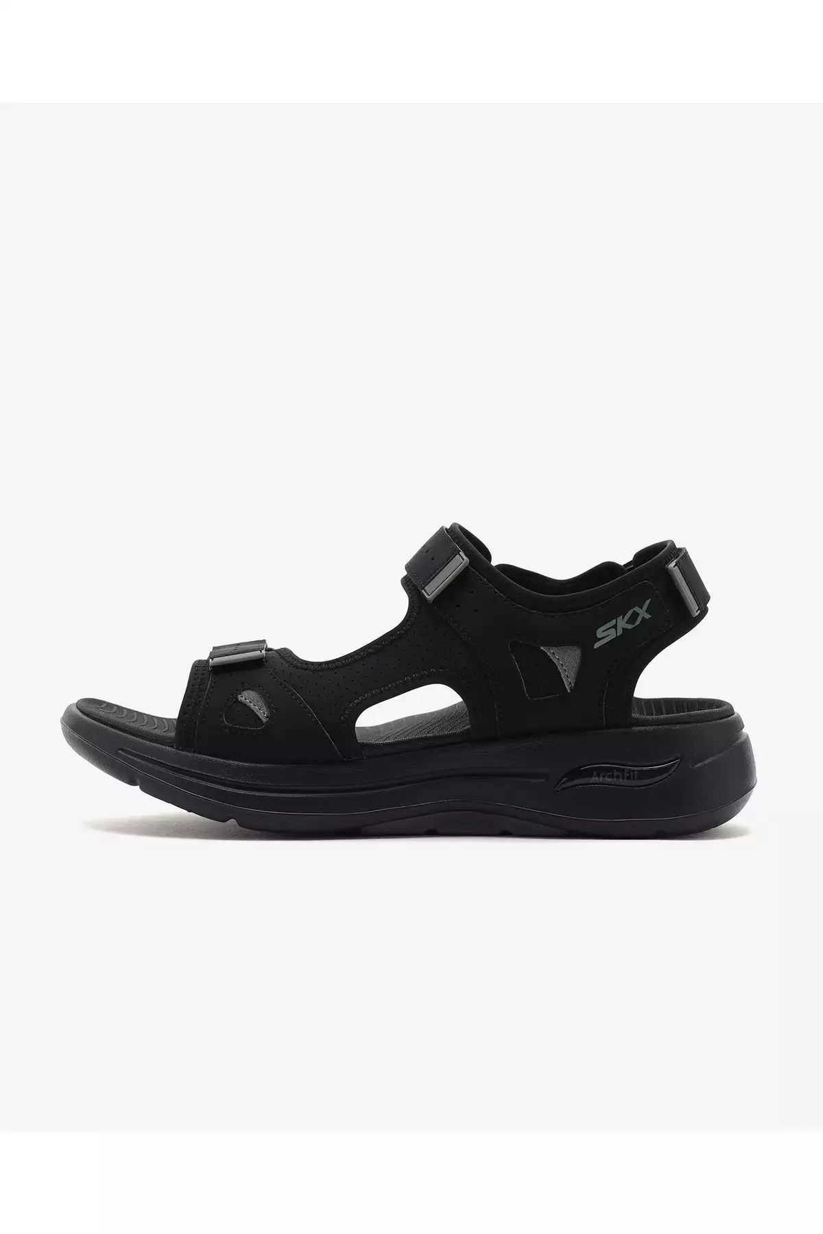 صندل مردانه مدل Go Walk Arch Fit رنگ مشکی 229064 Blk برند Skechers - 824554678