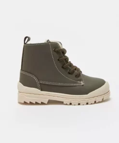 بوت بچهگانه مردانه LCW STEPS با ظاهر چرم هاکی برند LC Waikiki - 1020067466