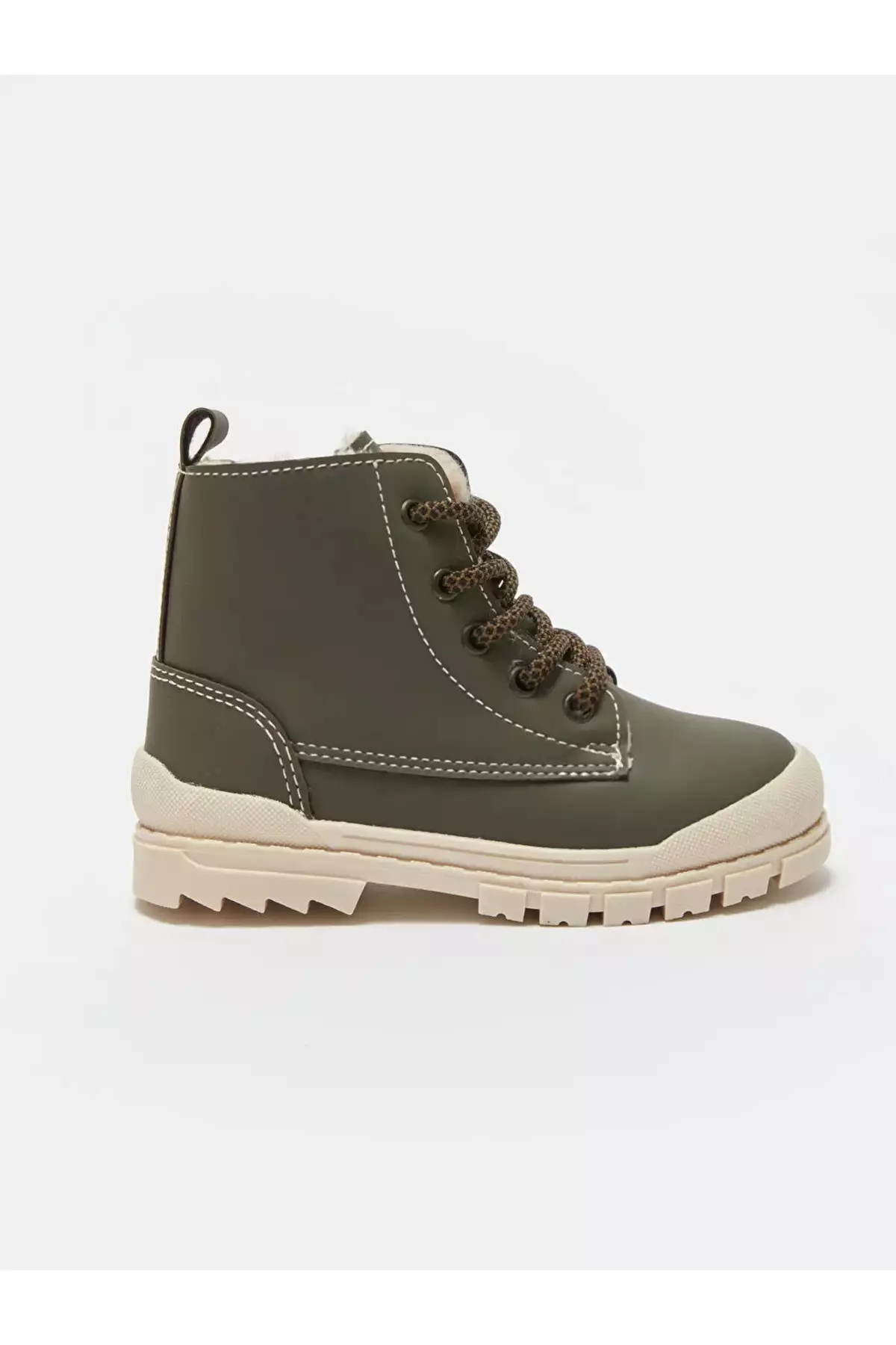 بوت بچهگانه مردانه LCW STEPS با ظاهر چرم هاکی برند LC Waikiki - 1020067466