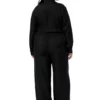 سرهمی مشکی گشاد با کمر کشی و تودرتو برای سایز بزرگ برند DISENTIS MODEST - 892594647