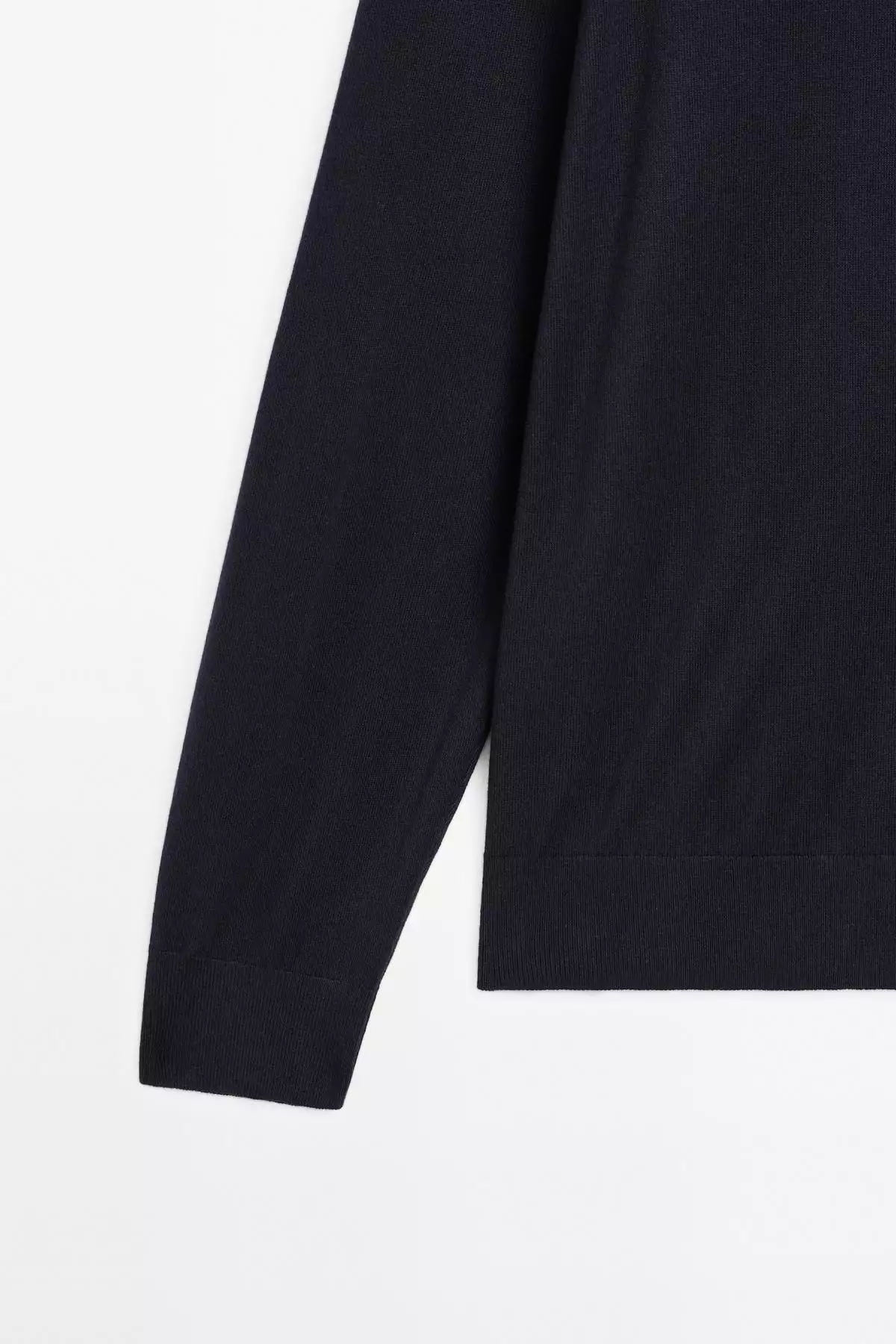 پلیور یقه دار با ترکیب پنبه برند Massimo Dutti - 969523322