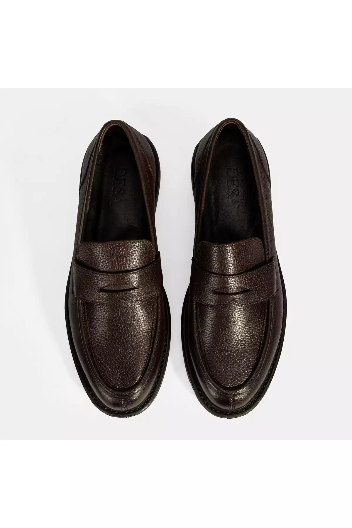 loafer چرم قهوه ای مردانه برند Desa - 988835937