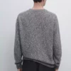 ژاکت بافتنی پنبهای و پشمی برند Massimo Dutti - 1024809288