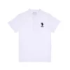 تیشرت یقه گرد سفید برای پسر بچه برند U.S. Polo Assn. - 979224463