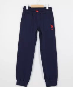شلوار ورزشی پسرانه دار پاکا رنگ سرمهای برند U.S. Polo Assn. - 650898292