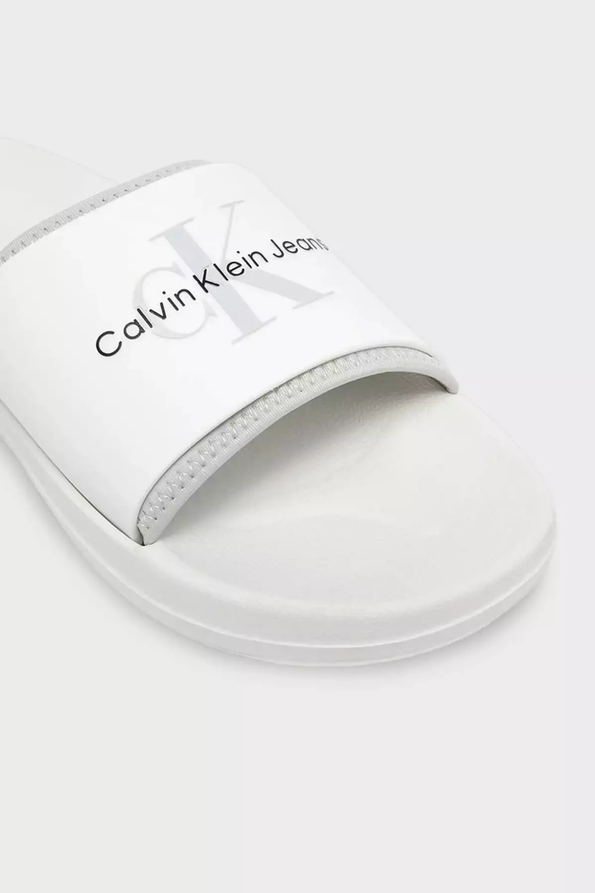 دمپایی مردانه اسلاید مونوگرام TPU YM0YM00361-01V برند Calvin Klein - 929603858