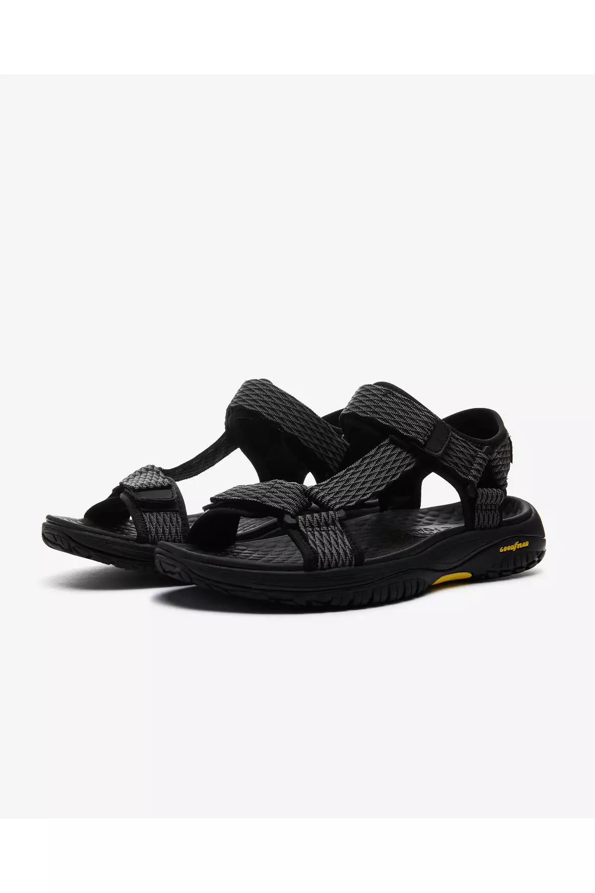لومتل - صندل سیاه مردانه ریپ تاید 204351 Bkgy برند Skechers - 292318336