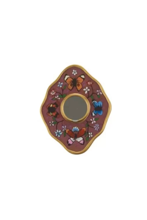 آینه دستی مینی با طرح پروانه 11x12 سانتیمتر برند Paşabahçe - 905861802