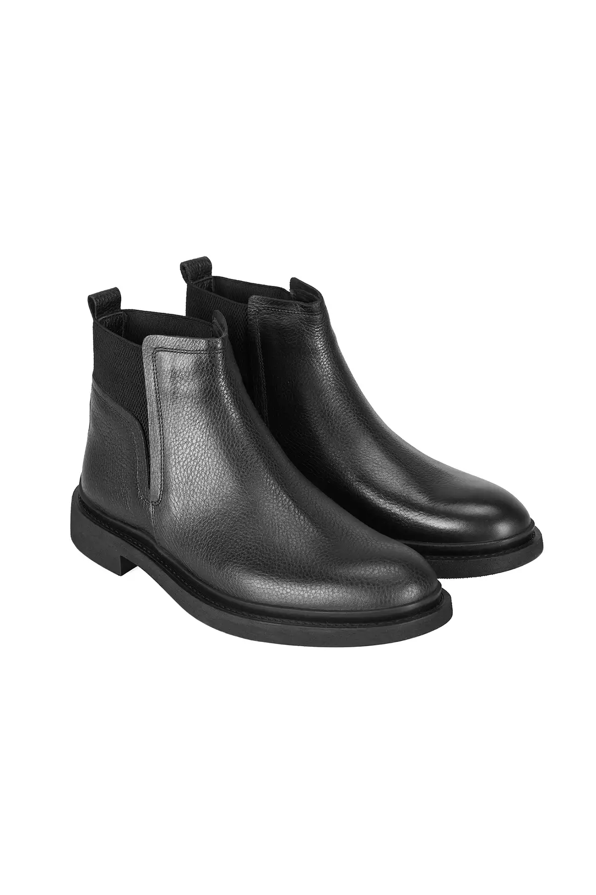 چکمه چرم مردانه سیاه لیان برند Desa - 905103360