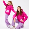 کت بزرگ دخترانه پافر جی رنگ بنفش مدل SK2520039-3935 برند Skechers - 992659995
