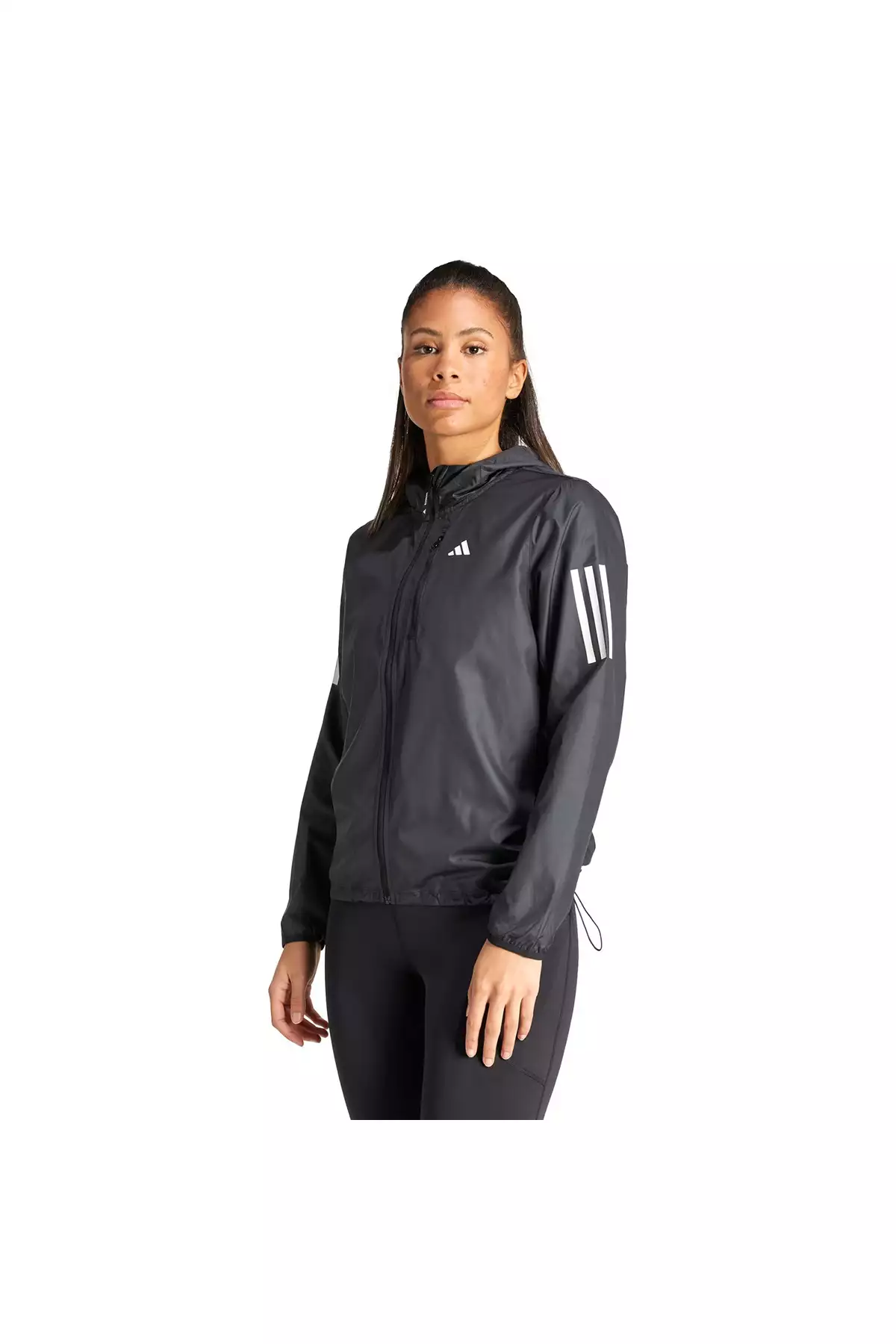 ژاکت ضد باد دویدن زنانه اوتر بی به رنگ سیاه مدل IN1576 برند adidas - 943725657