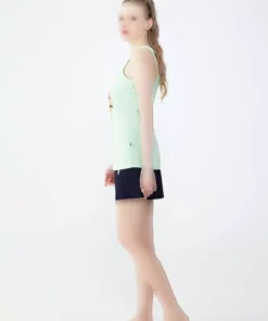 ست خواب شورت و تاپ زنانه یواس پولو آسین مدل 16692 - رنگ نعناع برند U.S. Polo Assn. - 219620860