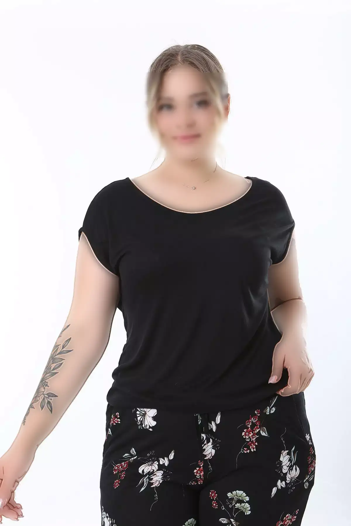 سرهمی زنانه سایز بزرگ برند XL Modam - 833686044