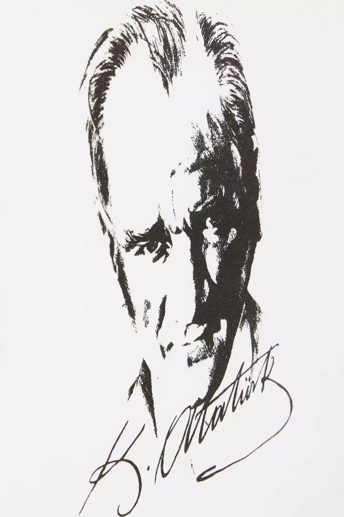 تیشرت کودکان با چاپ آتاتürk و آستین بلند برند durumod - 162838789