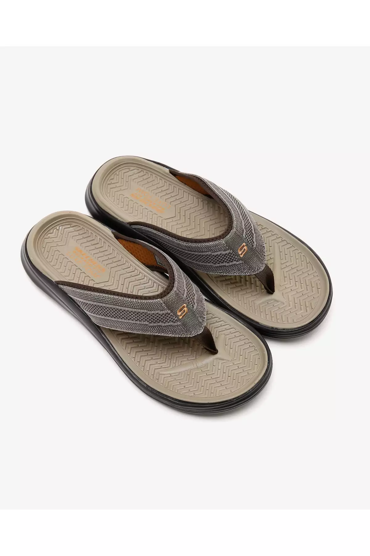دمپایی انگشتی مردانه قهوهای 204383 LTBR برند Skechers - 680221178