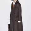 کاپشن پشمی بلند ترکیبی دو طرفه برند Massimo Dutti - 978171582