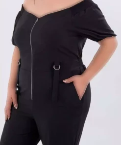 سرهمی زیپدار با جیبهای بزرگ برند Roxxlen - 1000327009