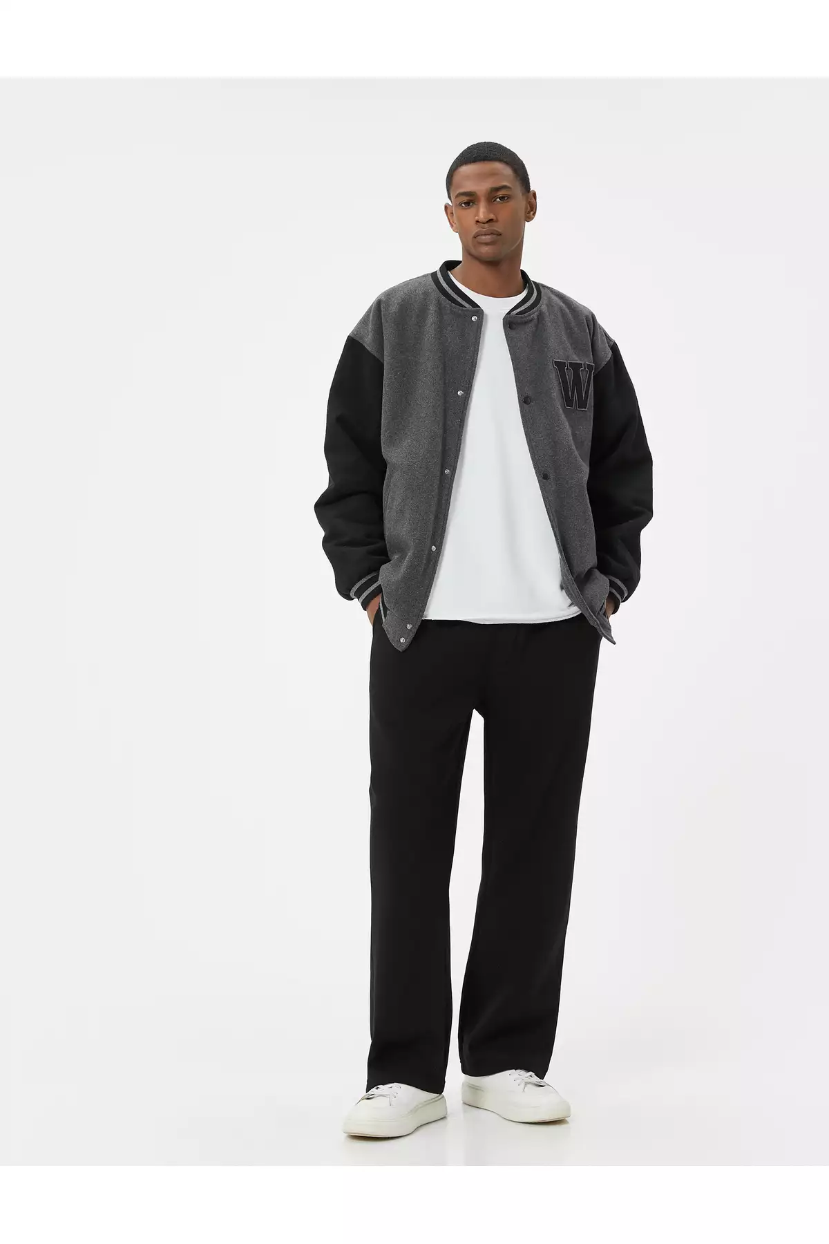 شلوار ورزشی با جزئیات جیب و پشمینه برند Koton - 838455578