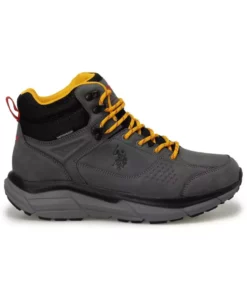 کفش چکمهای ضدآب مردانه هنری مدل 4Pr رنگ خاکستری (سایز 40-45) برند U.S. Polo Assn. - 862304627