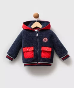 کاپشن نوزادی مردانه لاجوردی U.S. Polo Assn برند U.S. Polo Assn. - 964853404