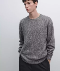 ژاکت بافتنی پنبهای و پشمی برند Massimo Dutti - 1024809288