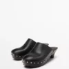terlik با پاشنه و دهانه بسته برند Massimo Dutti - 951787710