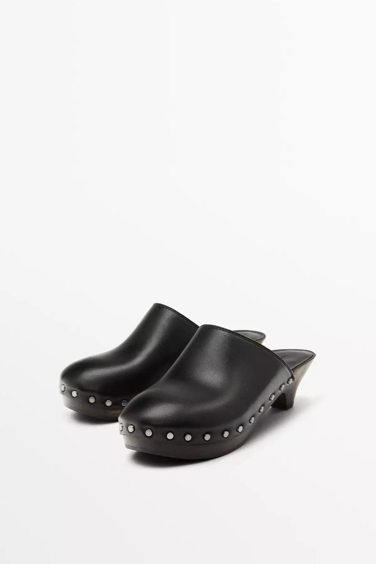 terlik با پاشنه و دهانه بسته برند Massimo Dutti - 951787710