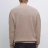 ژاکت با یقه دوچرخهای و طراحی ملانژ برند Massimo Dutti - 987799583