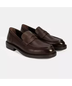 loafer چرم قهوه ای مردانه برند Desa - 988835937