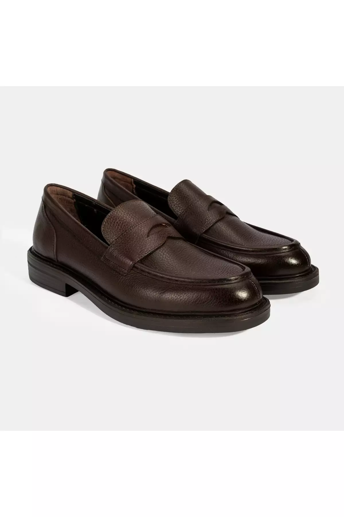 loafer چرم قهوه ای مردانه برند Desa - 988835937