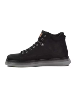 بوت مردانه چرم طبیعی نوک سیاه 24K برند Pierre Cardin - 785405602
