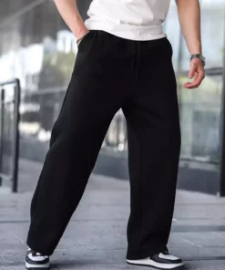 شلوار راحتی مردانه کوتاه سیاه E6578 برند Madmext - 977590906