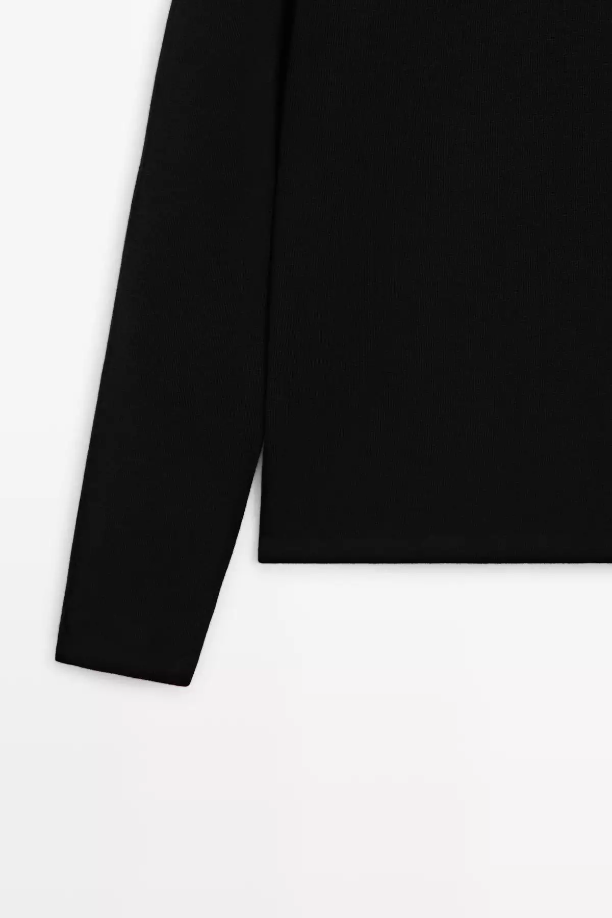 ژاکت پلیس یقه گرد از پشم و پنبه برند Massimo Dutti - 980891015