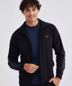 مجموعه میکرو مایرا لباس ورزشیEssential برای آقایان - رنگ سیاه مدل S212165-001 برند Skechers - 205296604