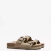 سندل تخت با بند دورنگ برند Bershka - 896761892