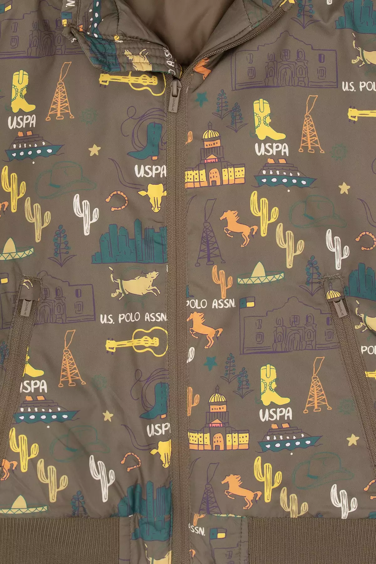 مانتوی ویزون بچهگانه پسرانه 50313189-VR052 برند U.S. Polo Assn. - 1039152985