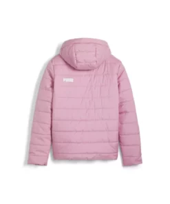 پالتوی پُر کلاه ESS 67055948 صورتی بچگانه برند Puma - 841612136